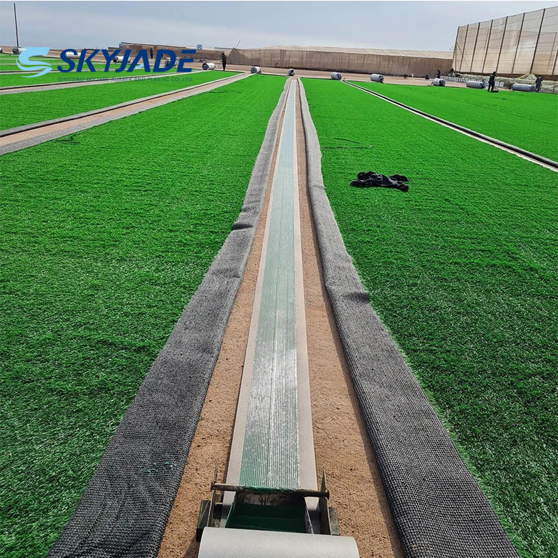 Best adhesive for Football field artificial grass to concrete Bi-component Glue for Football Synthetic Grass