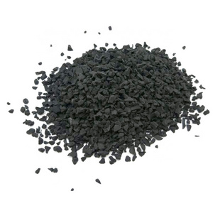 1-3mm Skyjade black rubber granules synthetic infilling artificial grass for football court