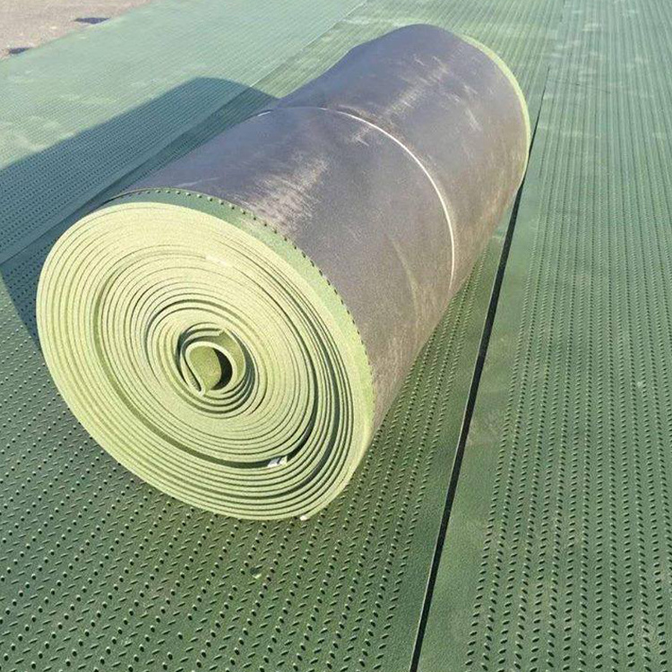 Installation Grass Shock Pad Custom Rubber Shock Pad 10mm Shock Pad For Artificial Grass Skyjade