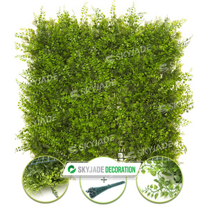 US Warehouse direct delivery IVY wall Grass Wall Panel Artificial Plant Wall Grass SKZ50-JIAO Artificial Boxwood Hedges