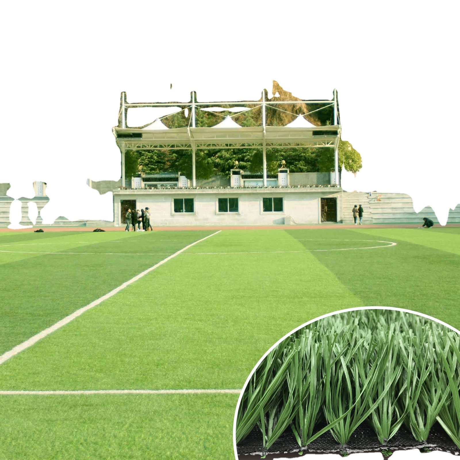 Factory Price  20m by 16m artificial turf grass for soccer