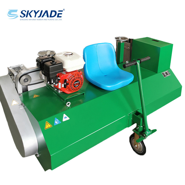 Artificial Grass Installation Tools Power Brush Machine For Football Court Synthetic Turf