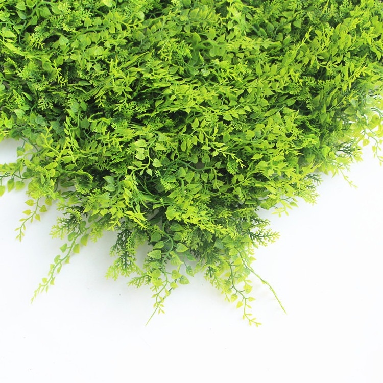 US Warehouse direct delivery IVY wall Grass Wall Panel Artificial Plant Wall Grass SKZ50-JIAO Artificial Boxwood Hedges