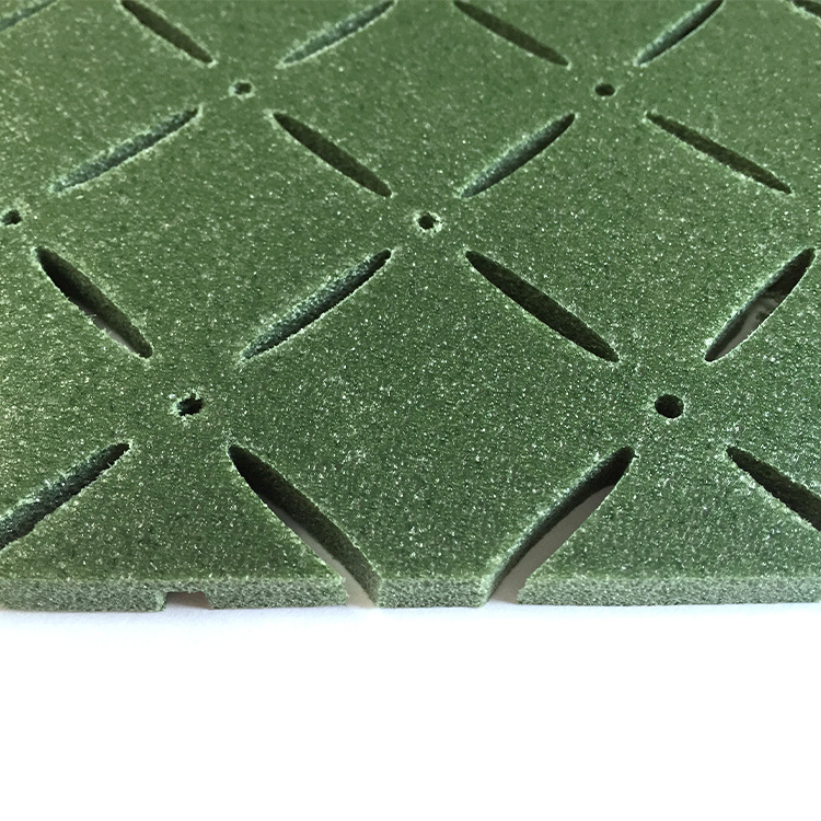 Skyjade Installation Grass Shock Pad Custom Rubber Shock Pad 10mm Shock Pad For Artificial Grass