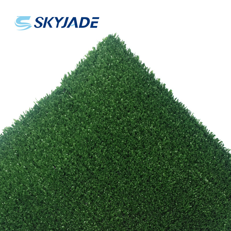 12mm Sports Field Artificial Grass Carpet Turf Outdoor Synthetic Grass for Tennis Basketball volleyball Catch Skyjade Tebwn-Xie