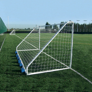 5-a-side Football field Goals with nets Carbon Steel materials 76mm diameter football goal posts