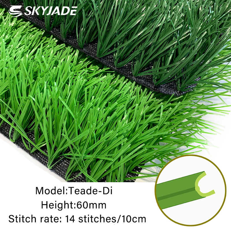 40mm 50mm 55mm 60mm Football Grass SKYJADE Artificial grass turfs Football field two-color Synthetic Lawn Grass turf