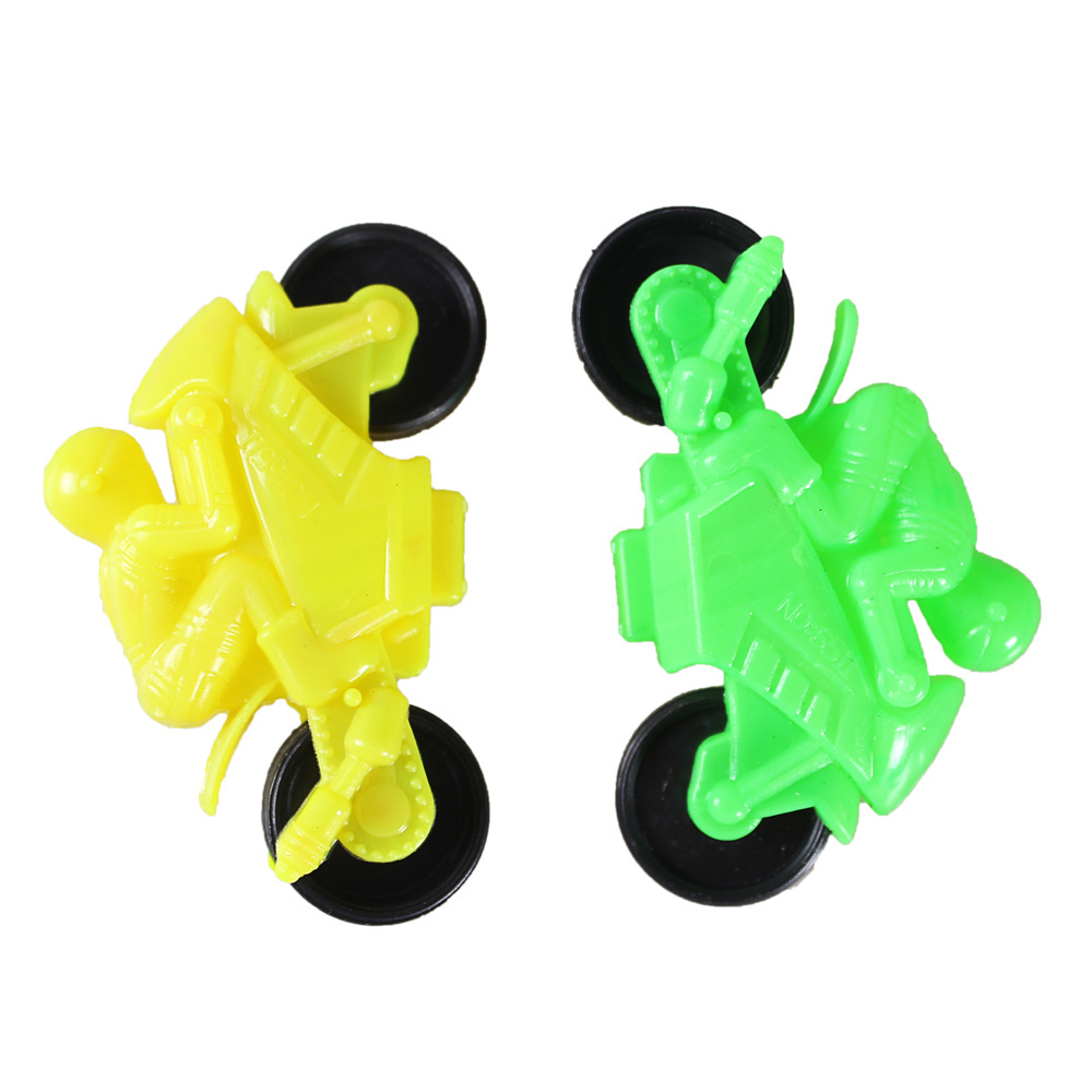 Hot Product Color Plastic Single-wheel Motorcycle Toy Car For Child