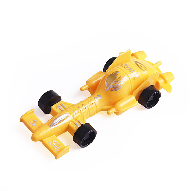 Hot Selling Racing Vehicles Toy Plastic Candy Colors Free Wheel Car Toys For Kids