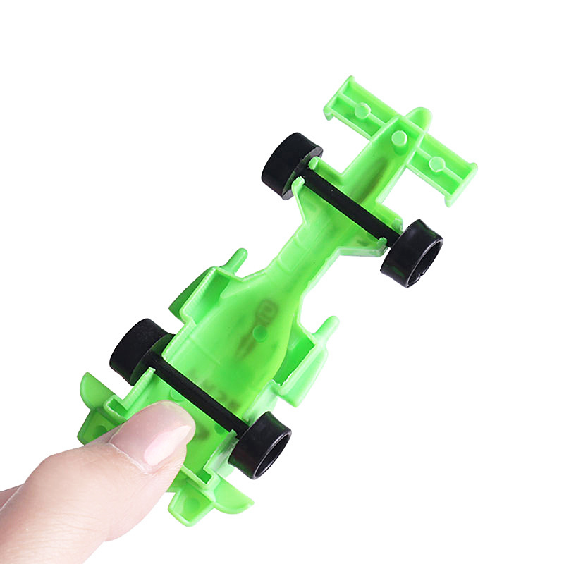 Hot Selling Racing Vehicles Toy Plastic Candy Colors Free Wheel Car Toys For Kids