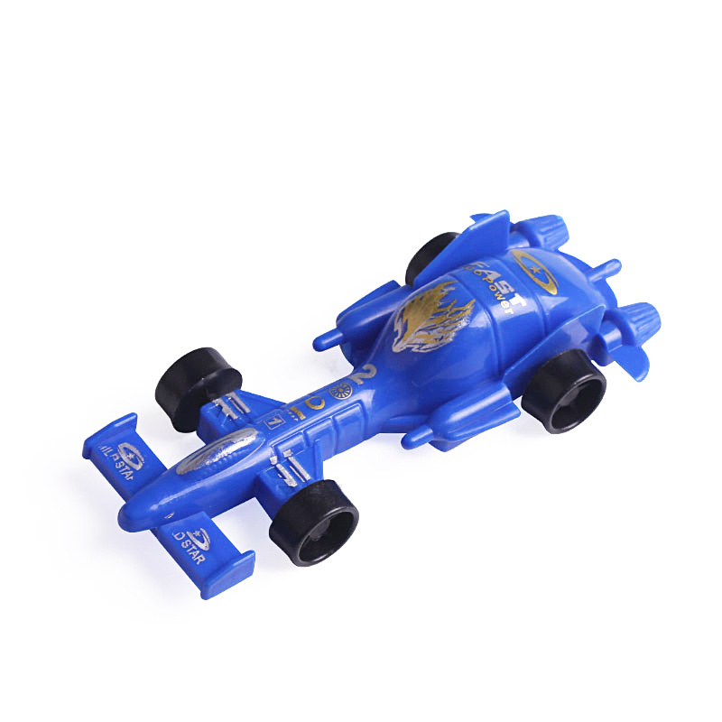 Hot Selling Racing Vehicles Toy Plastic Candy Colors Free Wheel Car Toys For Kids