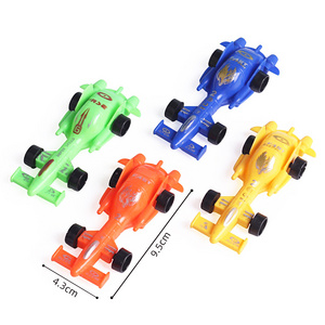 Hot Selling Racing Vehicles Toy Plastic Candy Colors Free Wheel Car Toys For Kids