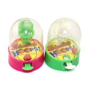 Interesting kid plastic basketball shooting machine desktop game toy mini basketball game