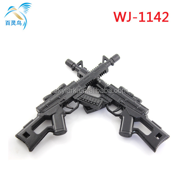 Cheap Price Promotional Small Plastic Submachine black toys gun for boys