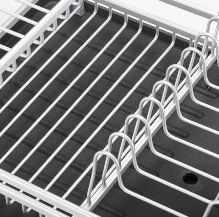 2024 hot sell new design multi-functional aluminum kitchen shelf storage holder rack kitchen sinks kitchen accessories