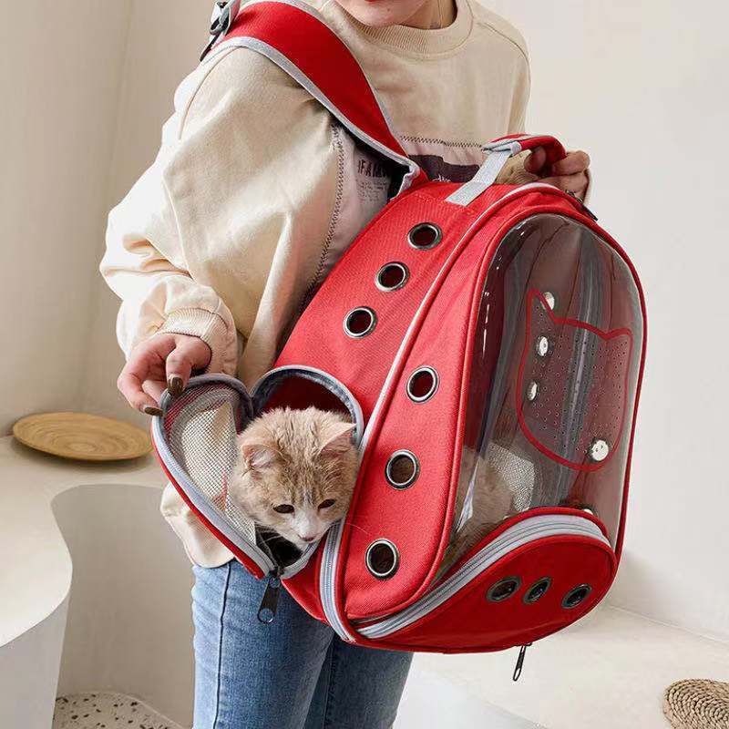 Transparent New design  pet backpack Women Fashion travel outdoor cat backpack carrier bubble bag