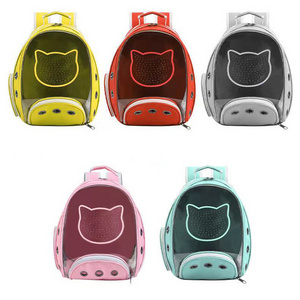 Transparent New design  pet backpack Women Fashion travel outdoor cat backpack carrier bubble bag