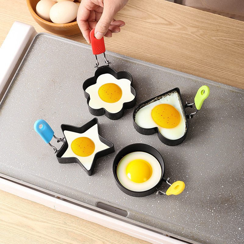 Nonstick Egg Rings Round Crumpet Ring Mold Shaper for English Muffins Pancake Cooking Griddle Breakfast Sandwich Burger