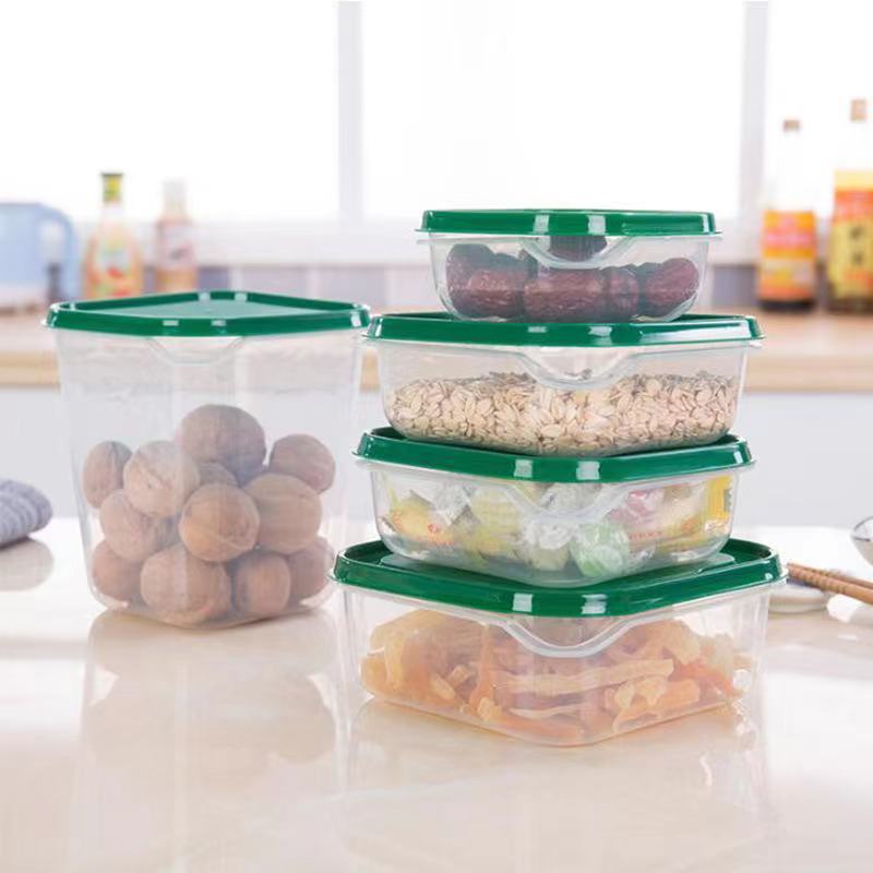 Ecofriendly PP Food Grade17pcs airtight food storage container set With Lids