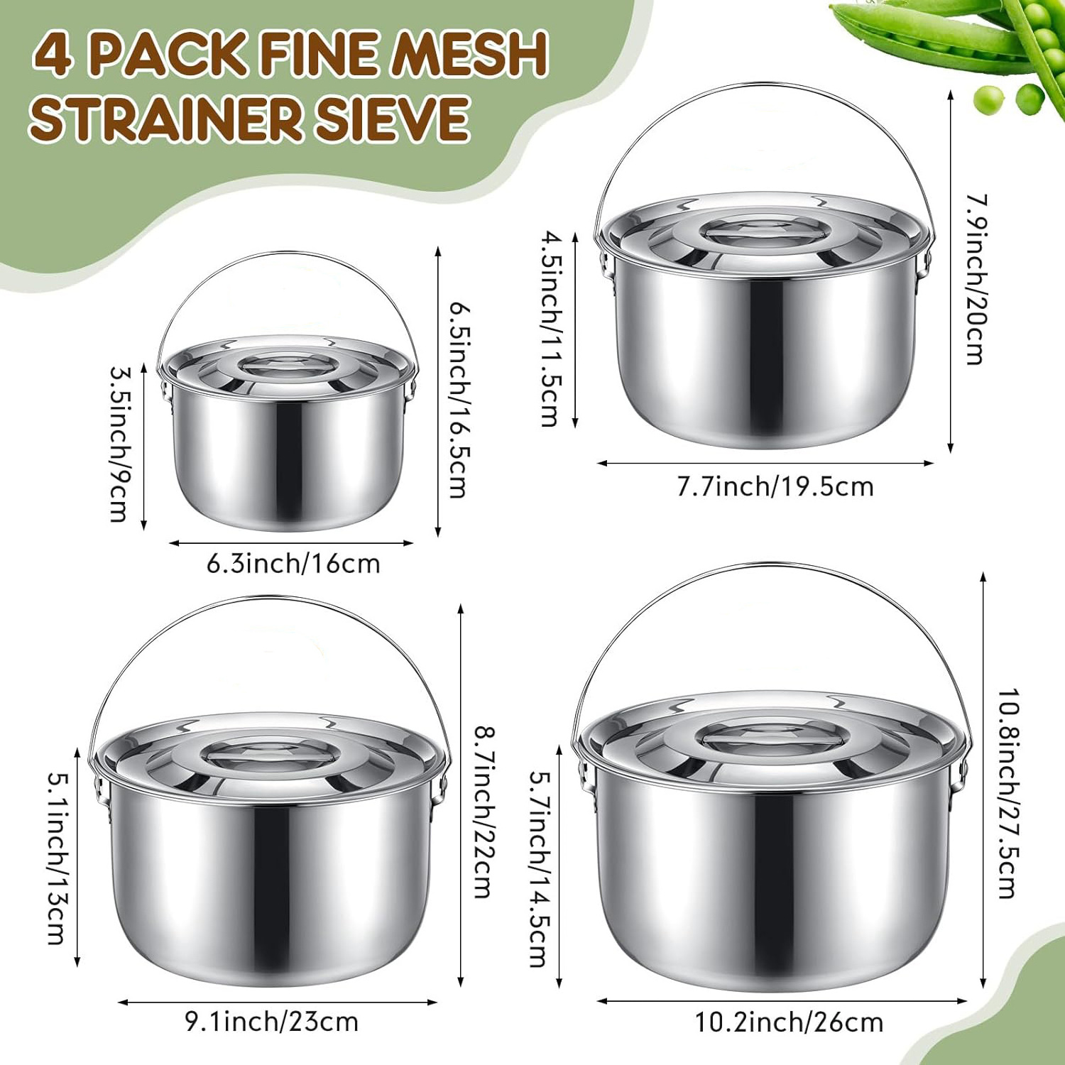 Factory wholesale stainless steel camping pot outdoor camping mess kit cookware cooking pot set of 4 pcs