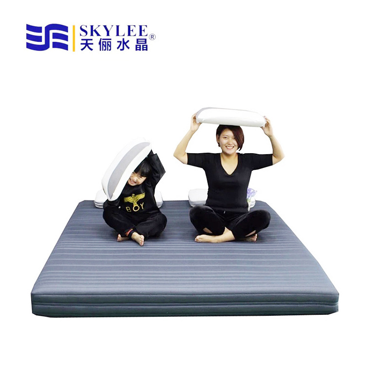 Breathable washable 4D 3 folding air bed mattress sleeping massage anti bedsore medical mattress for hospital