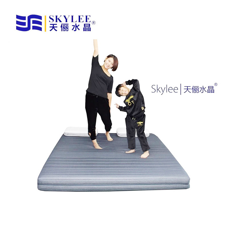 Breathable washable 4D 3 folding air bed mattress sleeping massage anti bedsore medical mattress for hospital