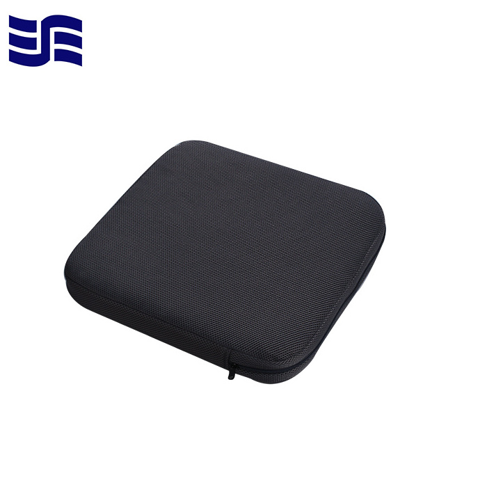 High support 4 D high polymer Wholesale POE Air fiber air coil washable breathable cushion for chair