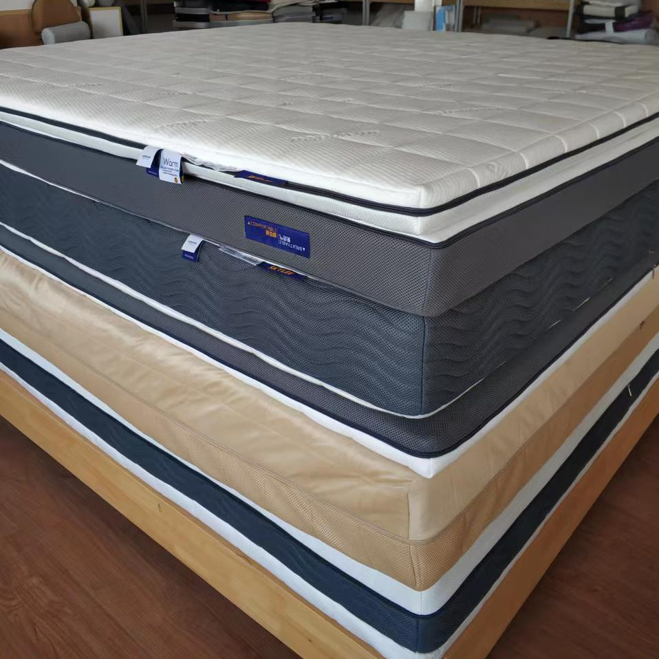 Skylee new arrival washable 4D air net POE mattress with mesh cover polymer air fiber mattress topper for sleeping