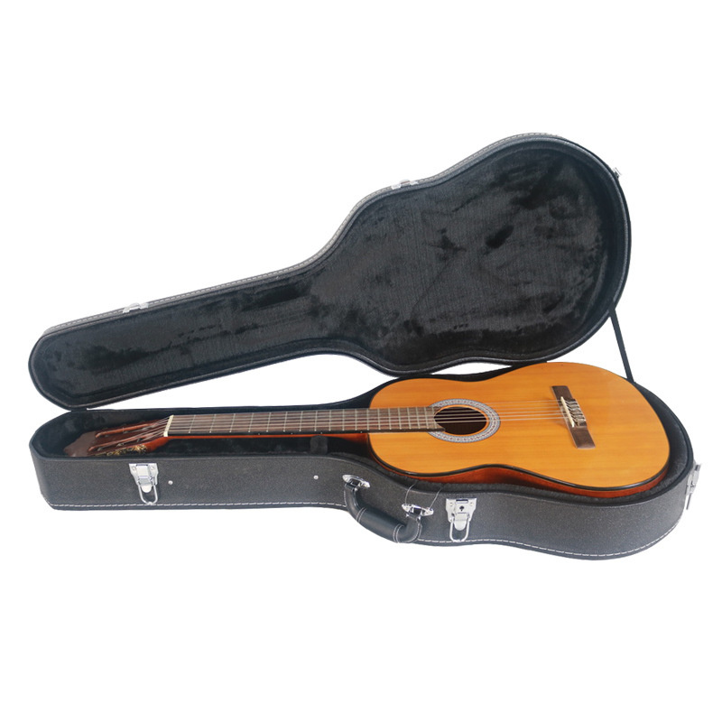 CASE-CG1BR 39 inch classical guitar hard case, guitar wood case