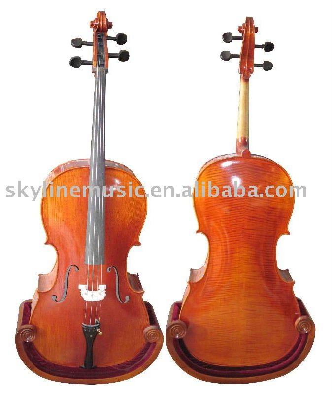 CE03 Handmade flamed maple cello