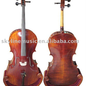 CE04 High quality handmade flamed maple cello