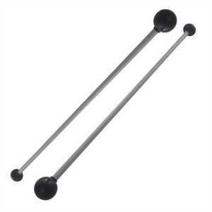 DHBS-1BK double heads Marinba stick, plastic double head xylophone  drum sticks, Marimba mallets