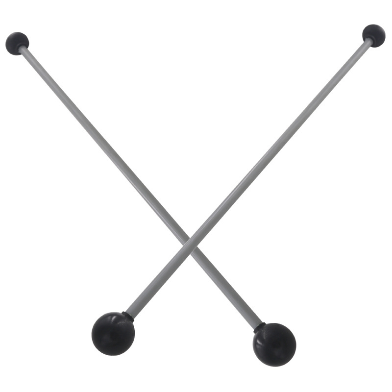 DHBS-1BK double heads Marinba stick, plastic double head xylophone  drum sticks, Marimba mallets