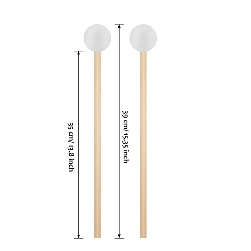 DHBS-3 plastic head xylophone Maple drum sticks Marimba mallets A pair of percussion mallets