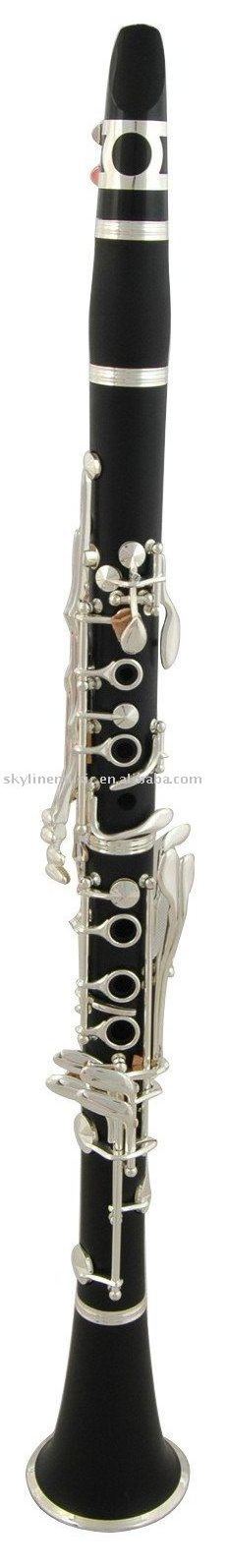 CL-100 Silver plated 17 keys clarinet