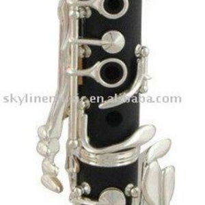 CL-100 Silver plated 17 keys clarinet