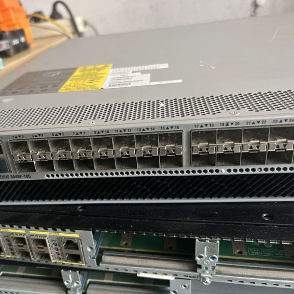 Used Nexus 3000 Series 48 10Gbase-T RJ-45 and 6 QSFP28 ports Switch  N3K-C31108TC-V