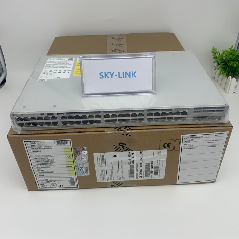 New Original 9300 series 48 Port POE switch C9300-48P-E