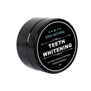 Private Logo Mint Activated Charcoal Organic Teeth Whitening powder charcoal powder teeth whitener