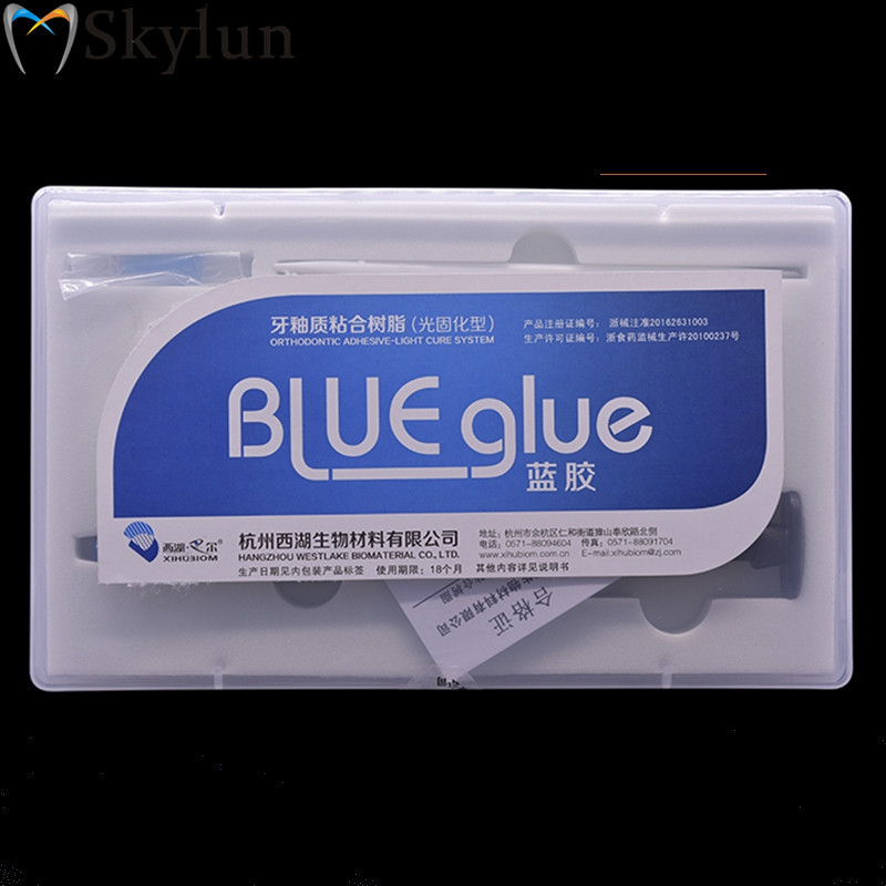 Orthodontic Dental Product Adhesive Bonding Blue Glue/Dental Ortho Light-cure Bonding Adhesive