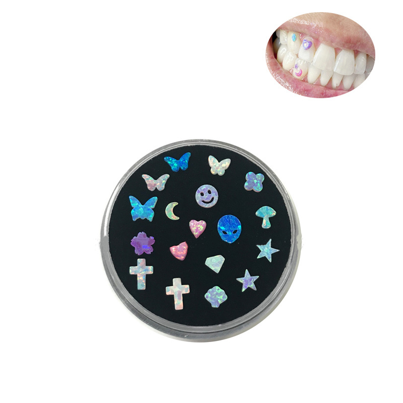 Good Quality Grillz Jewelry Tooth Gems Glue Adhesive Opal Red Tooth Gem