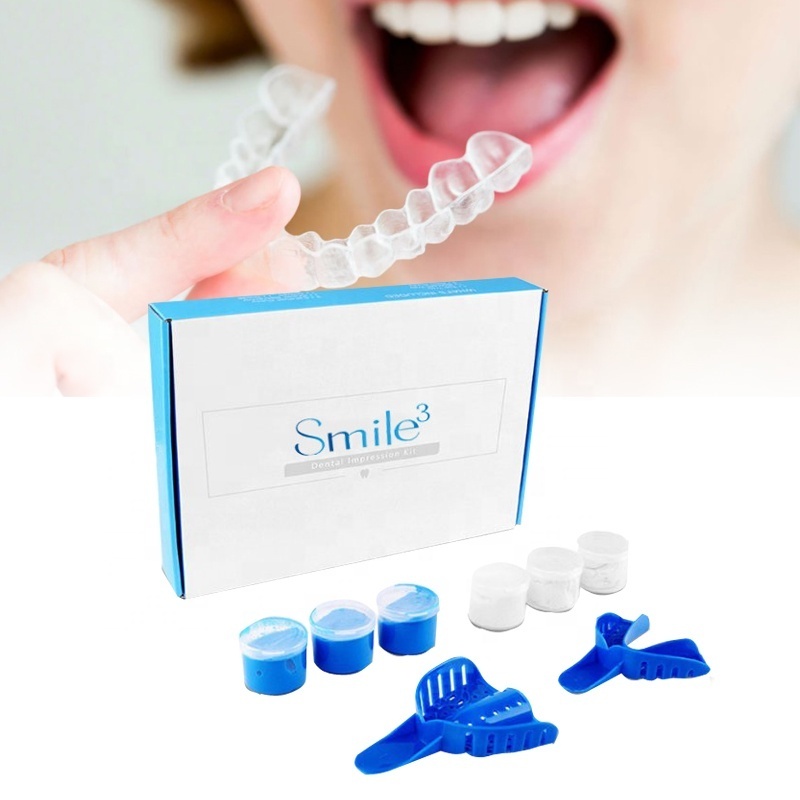 SMILE Dentist Dental Silicone Impression Materials Tooth Tray Impression Putty Kit