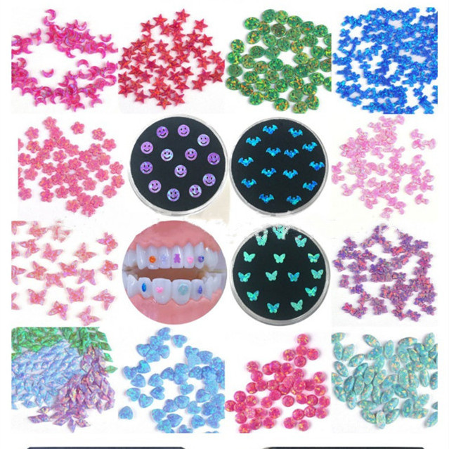 Good Quality Grillz Jewelry Tooth Gems Glue Adhesive Opal Red Tooth Gem