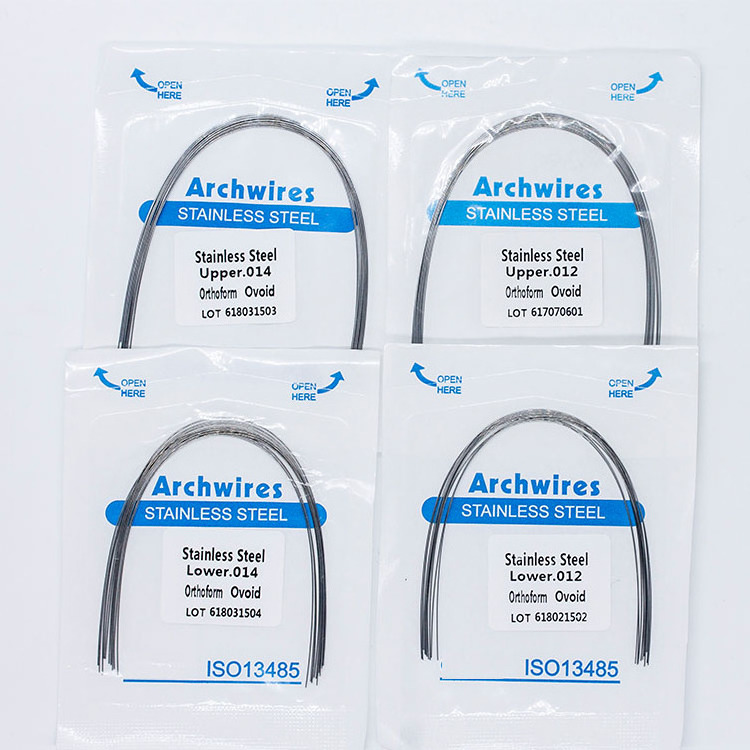 Dental Super elastic niti arch wire /stainless steel archwires orthodontic archwire