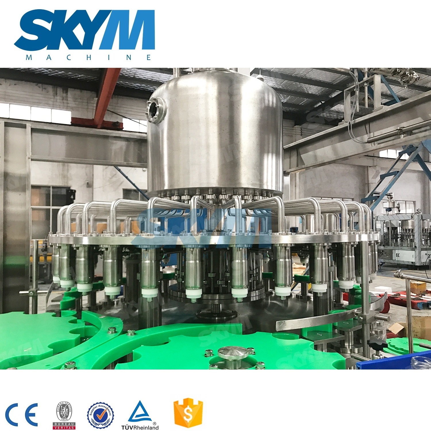 Complete fruit juice processing equipment / hot drink bottling machine / juice making machinery