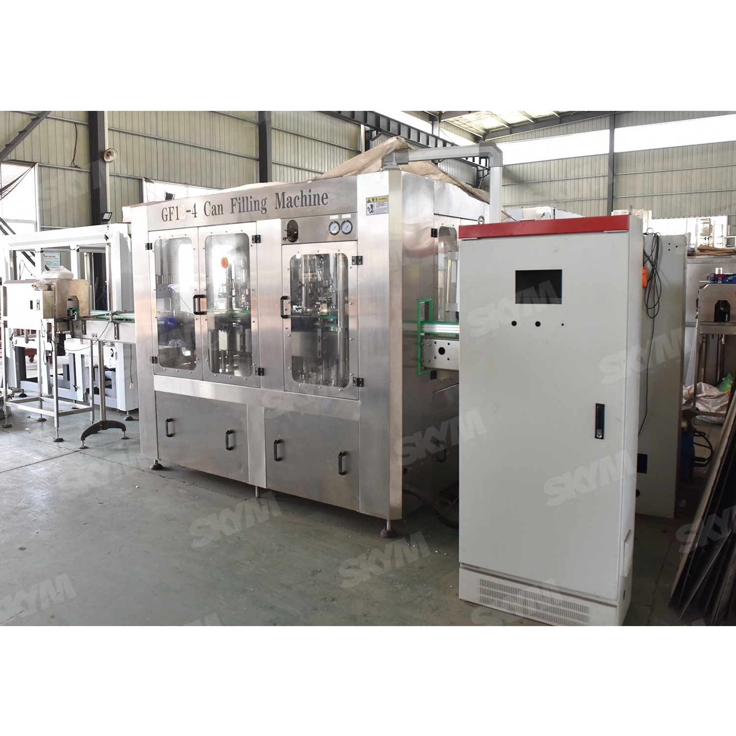 Hot Sale Food Tomato Sauce Soda Beverage Can Filler and Seaming / Aluminium Can Making Production Line