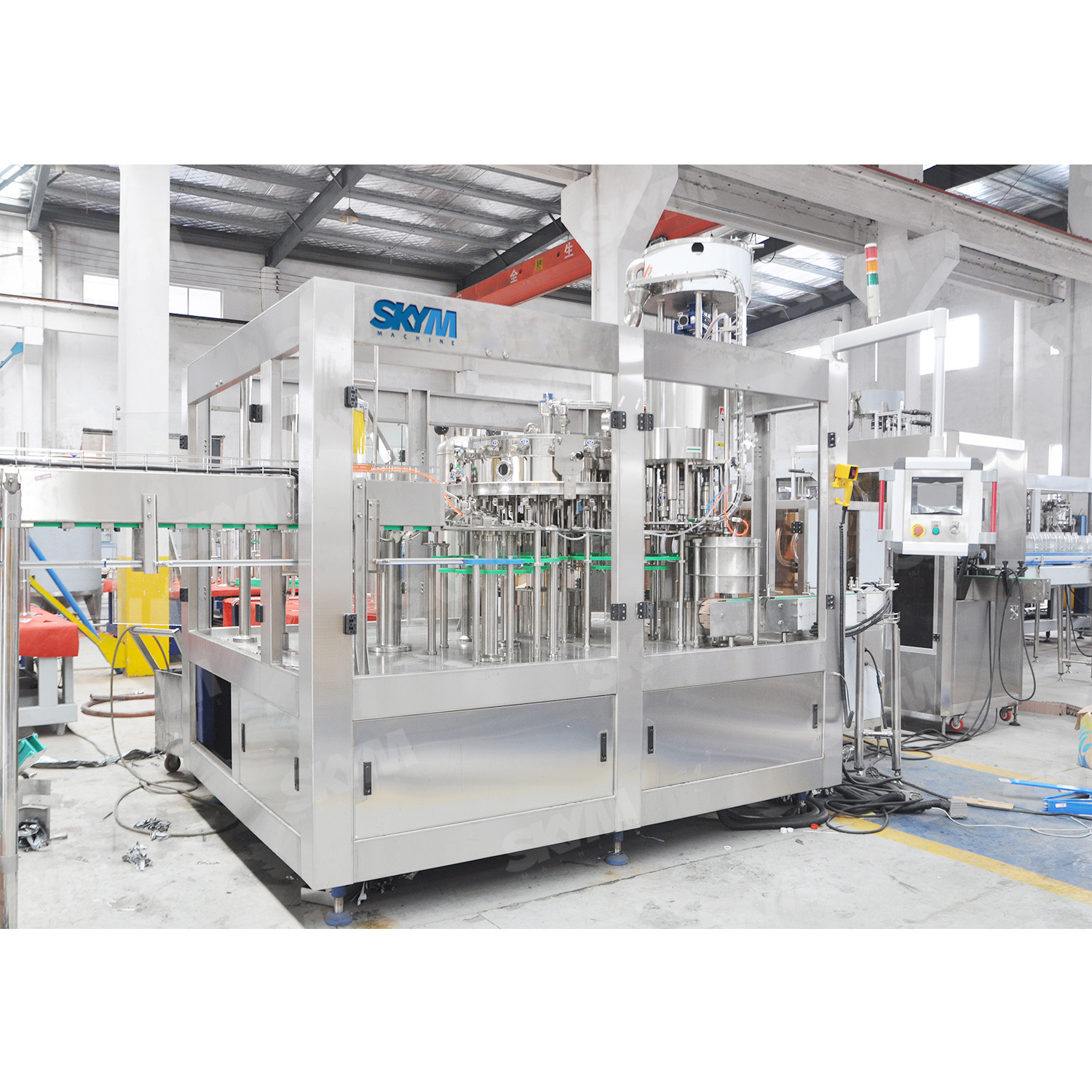 Small Beverage Energy Drink Soda Soft Carbonated Making Filling Bottling Machine