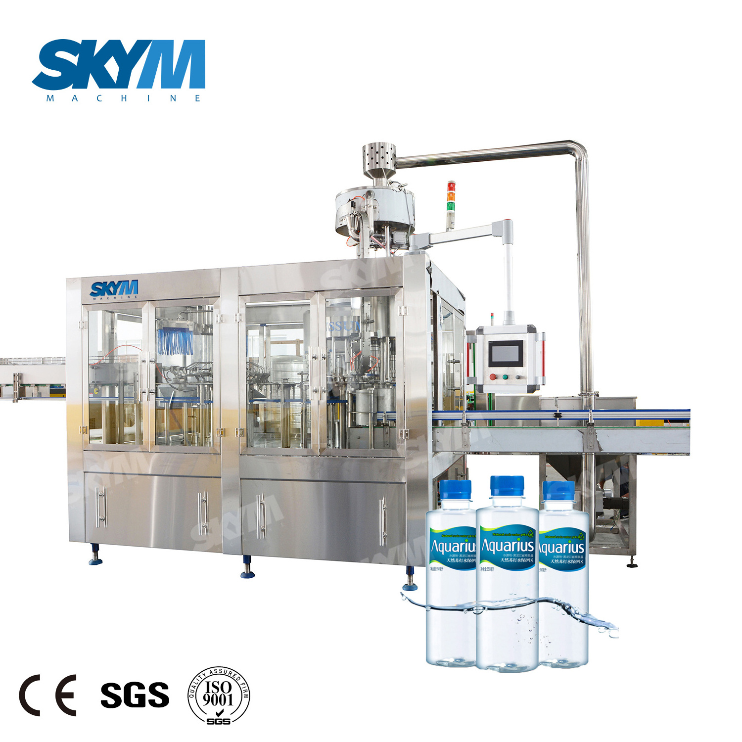 China 3 In 1 Automatic Equipment For Producing Bottled Water Price