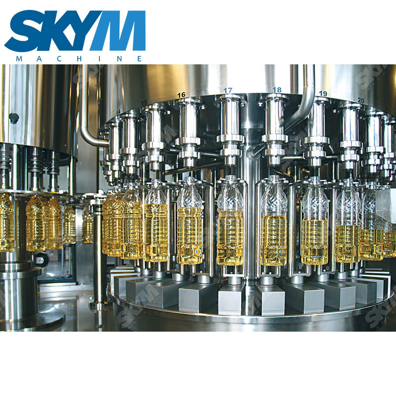 Fully High Speed automatic Edible Cooking Filling Machine Sunflower Olive Oil Filling Capping Machine