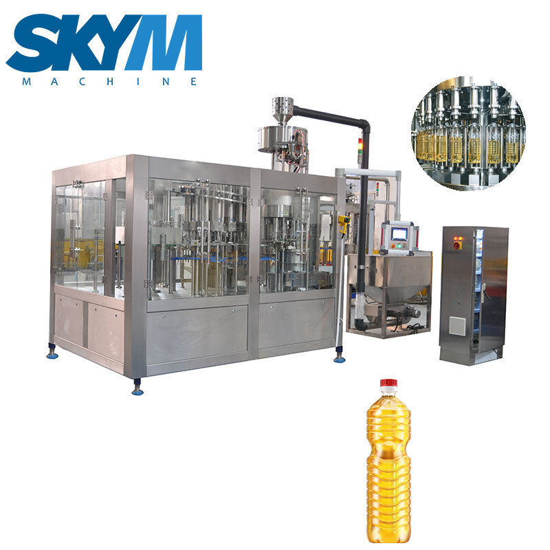 Fully High Speed automatic Edible Cooking Filling Machine Sunflower Olive Oil Filling Capping Machine